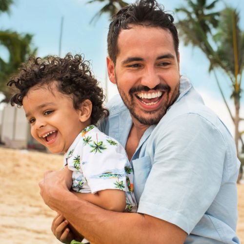 Father Son Beach